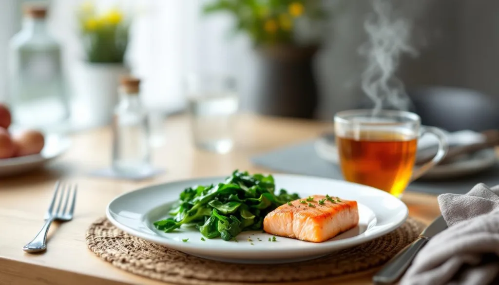 ein ernährungsberater erklärt, wie eine kleine anpassung beim abendessen deinen schlaf sofort verbessert und dir eine erholsame nacht garantiert.