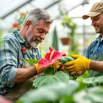 ein gärtner erklärt, warum die blätter deiner anthurien welken und präsentiert die effektive lösung für gesunde, grüne pflanzen. erfahre jetzt die besten pflegetipps für deine anthurien!