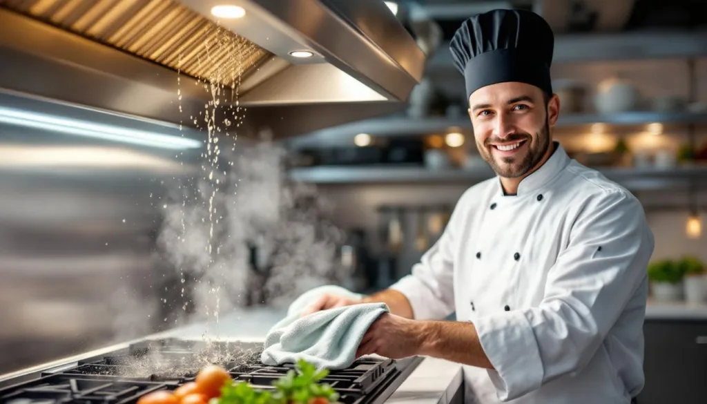 ein küchenchef erklärt, warum fett und ruß mühelos abperlen, ohne dass sie schrubben müssen – praktische tipps für eine einfache reinigung.