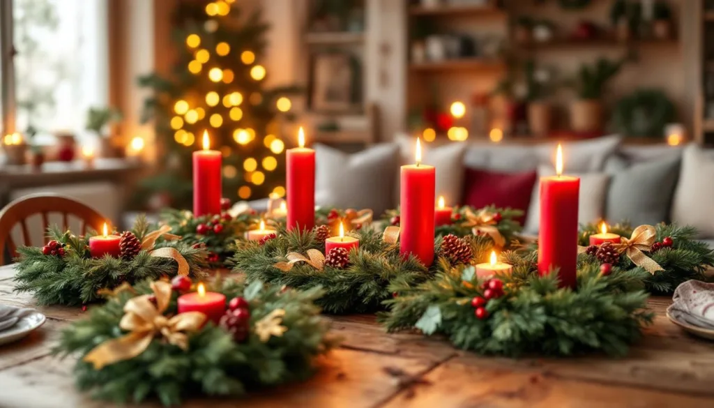 erfahren sie, wie sechs adventsgestecke unser zuhause verzaubern und die familie die festliche dekoration jetzt gemeinsam genießt.