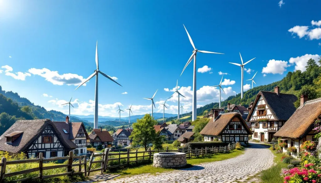 erleben sie die geschichte eines 30-tägigen aufenthalts neben einem windpark und entdecken sie, wie dieses ereignis ein dorf in zwei lager spaltete.