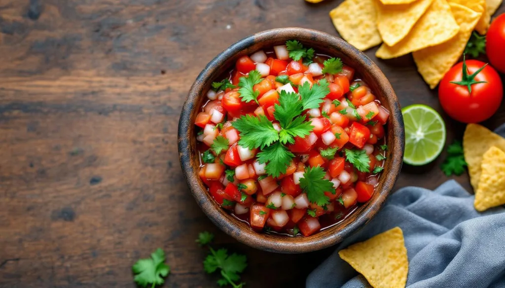 entdecken sie einen einfachen trick, wie sie mit günstigen zutaten eine köstliche tomatensalsa zaubern, die ihre chips zum highlight macht.