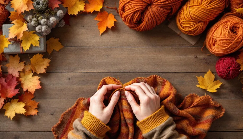 entdecken sie, warum stricken für senioren entspannend ist und wie das anfertigen von schals für die enkelkinder im herbst freude und wärme bringt.