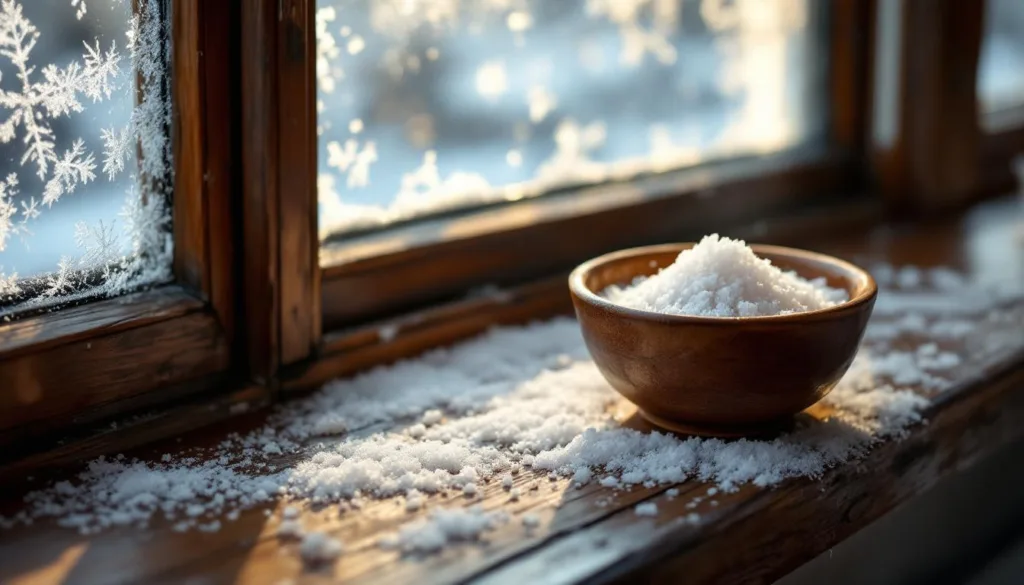 entdecke, wie eine einfache schale salz am fenster deinen winter verbessern kann – von feuchter luft bis zu angenehmer wärme. erfahre praktische tipps für die kalte jahreszeit!